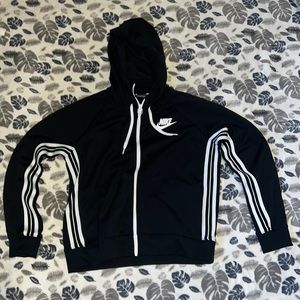 Large Nike zip up jacket